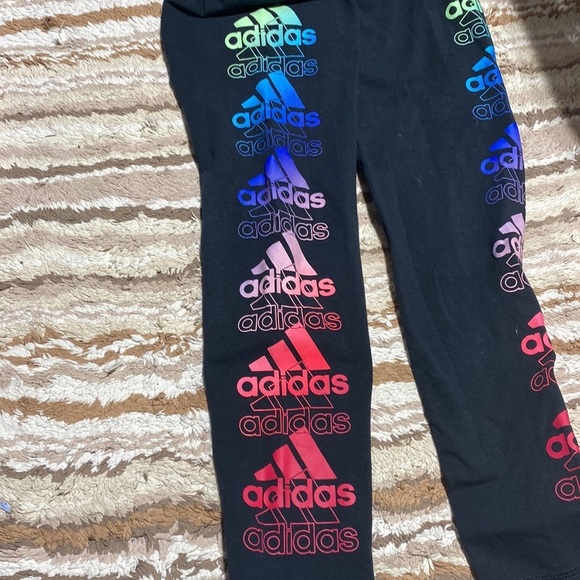 adidas Girls' Active Sports Athletic Legging Tight​​​ - Picture 2 of 4